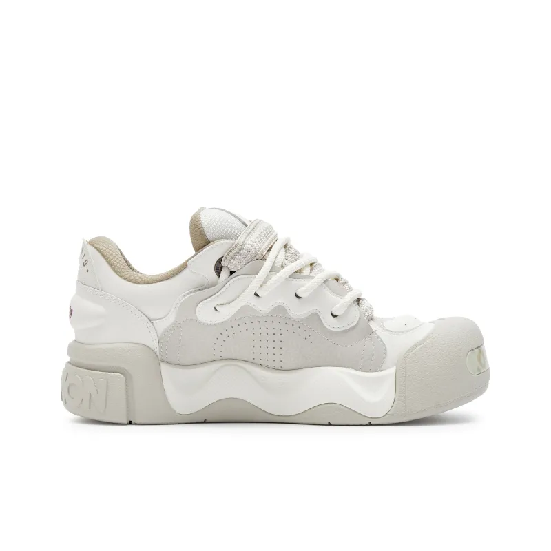 Champion Puffy Shoes AutoSkate V1 Low-Top Skateboard Shoes Men's Beige-1