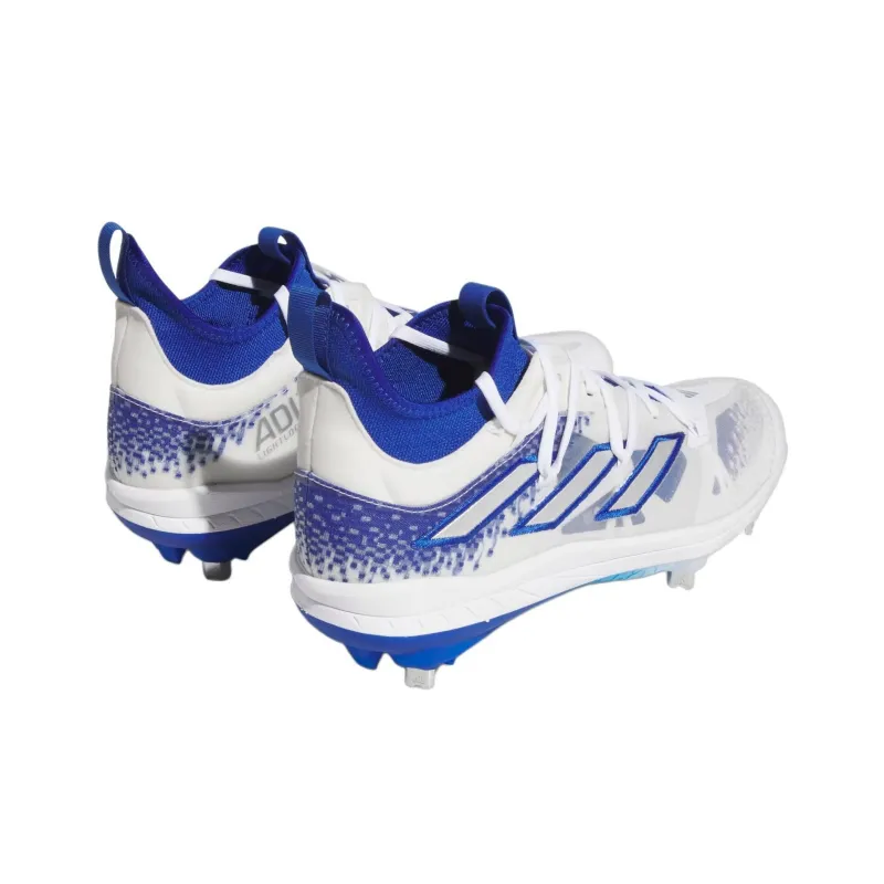 Adidas Adizero Afterburner 9 Nwv Royal Blue Silver Metallic Cloud White-6