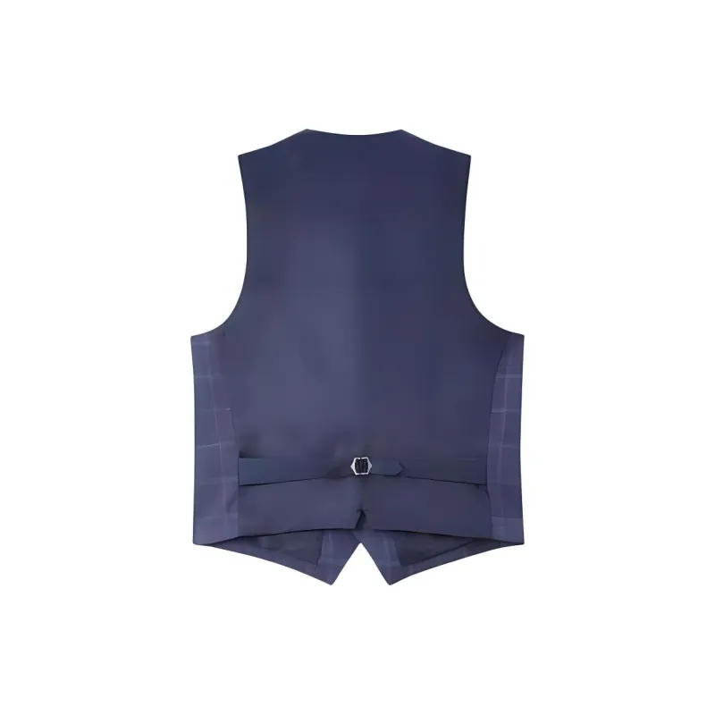 ZIOZIA Vests Men Navy Blue-1
