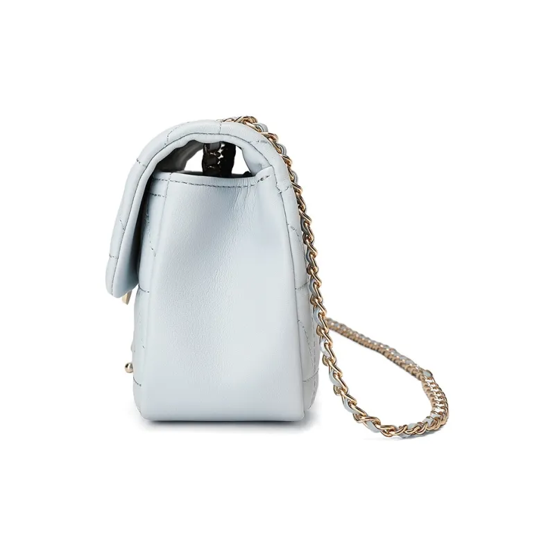 MEXICAN Polyurethane Chain Bag, Crossbody Bag, Small Square Bag Women's-10