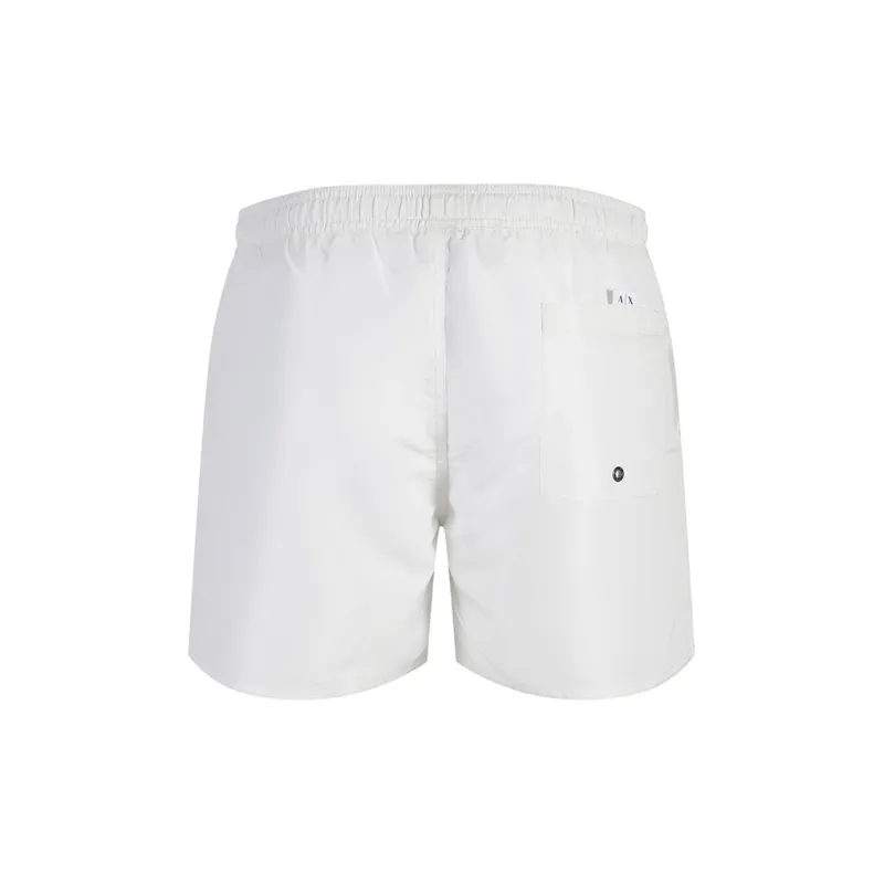 ARMANI EXCHANGE SS24 Beach Shorts Men's White-1