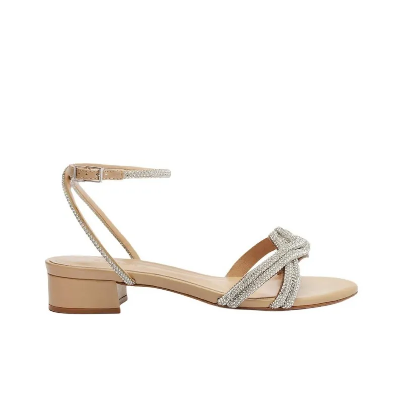 Schutz Jocelyn Strap Sandals Women's Beige-1