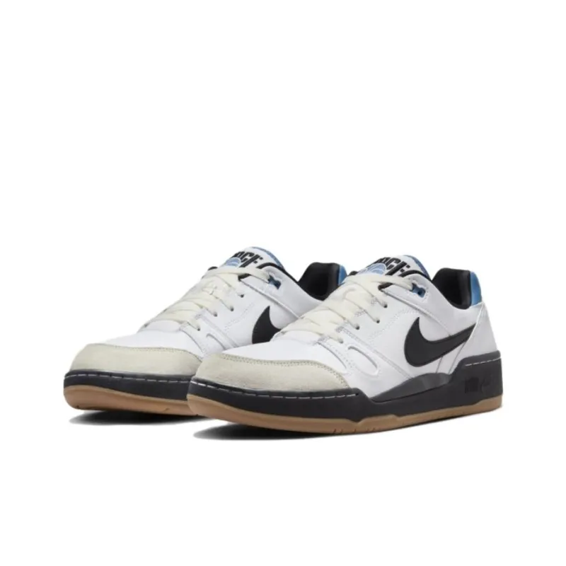Nike Full Force Low White Black Aegean Storm-3