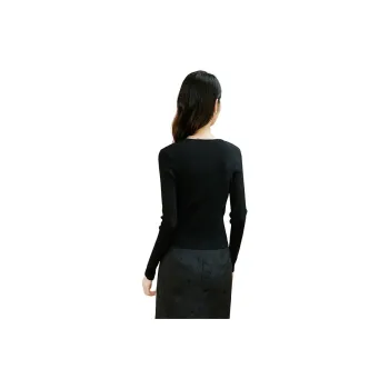 Late White Knitwear Women's Black
