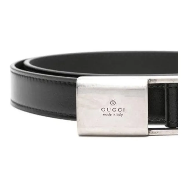 GUCCI Logo engraved Buckle Belt-1