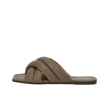ATP Atelier Abrasion-Resistant Slide Slippers Women's Brown