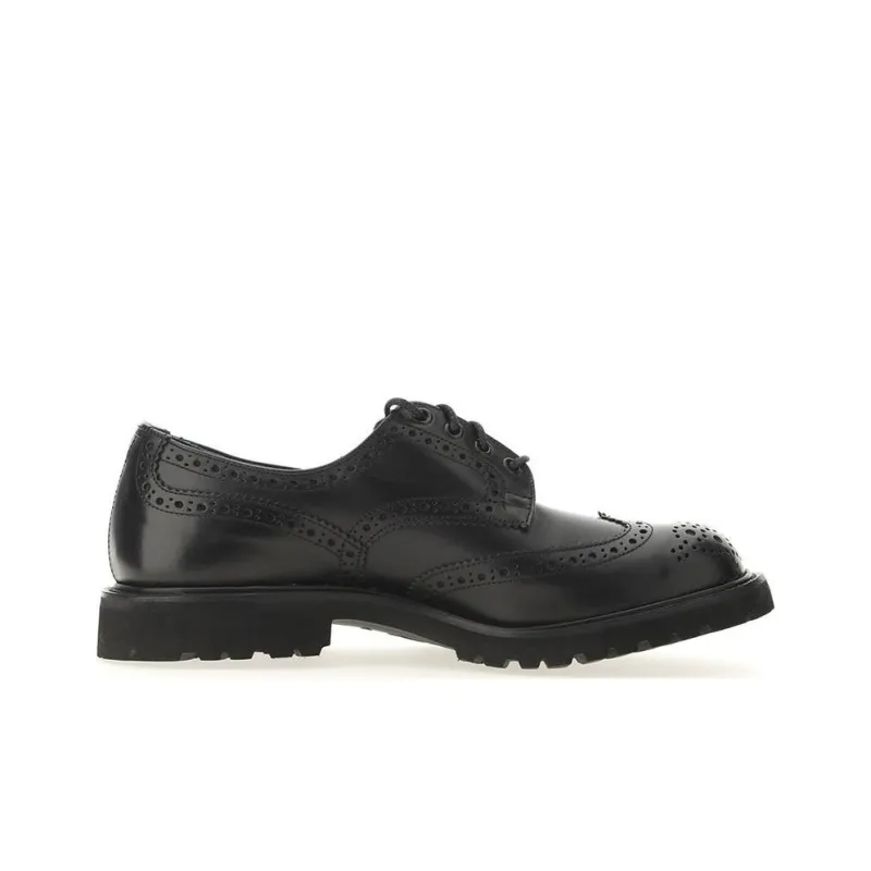 Tricker's Burton Round Toe Lace Up Shoes-1