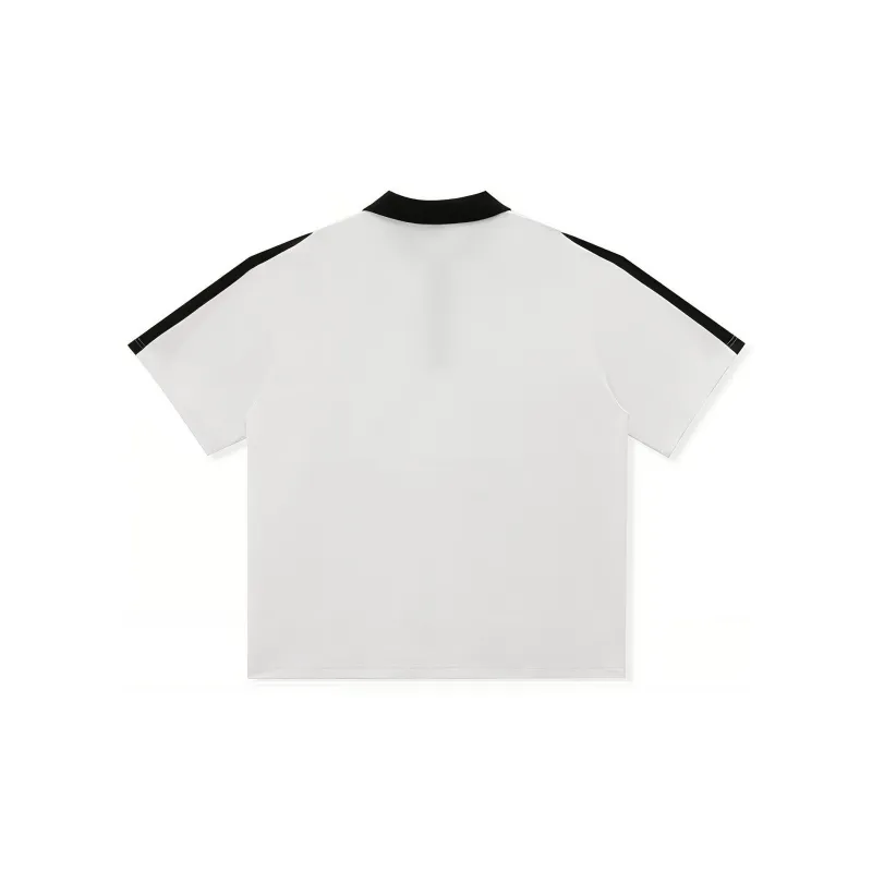 CHOUCHOUS T Shirt, Knitted Fabric Polo Shirt Unisex-6