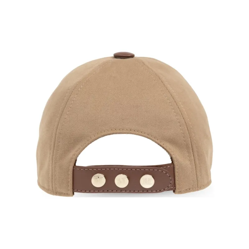 MaxMara Logo embroidered Twill Cap-1