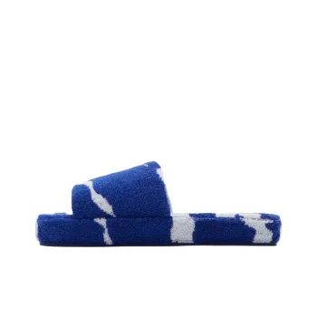 Burberry Abrasion Resistant Slide Slippers Men's Blue