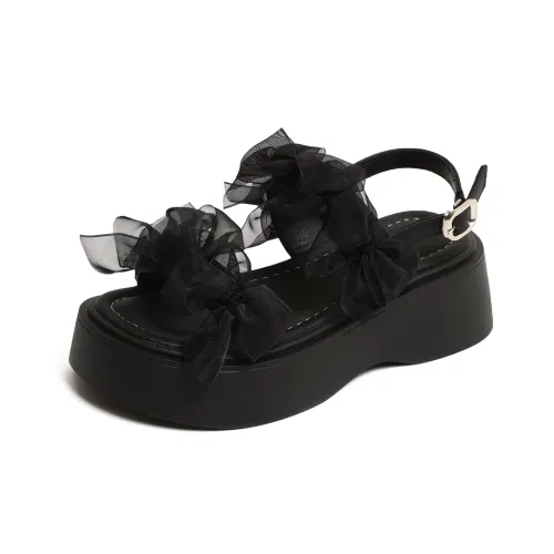 SHUXI One-Strap Sandals Women's