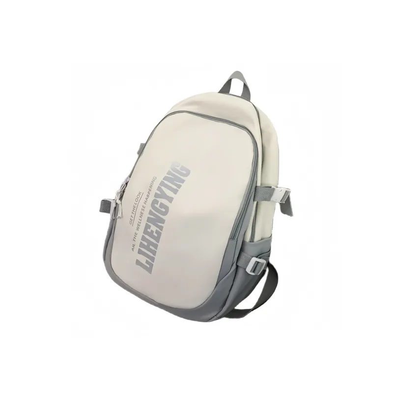 HCXK Nylon Backpack Unisex Black/Gray/Blue/Purple/Orange-4