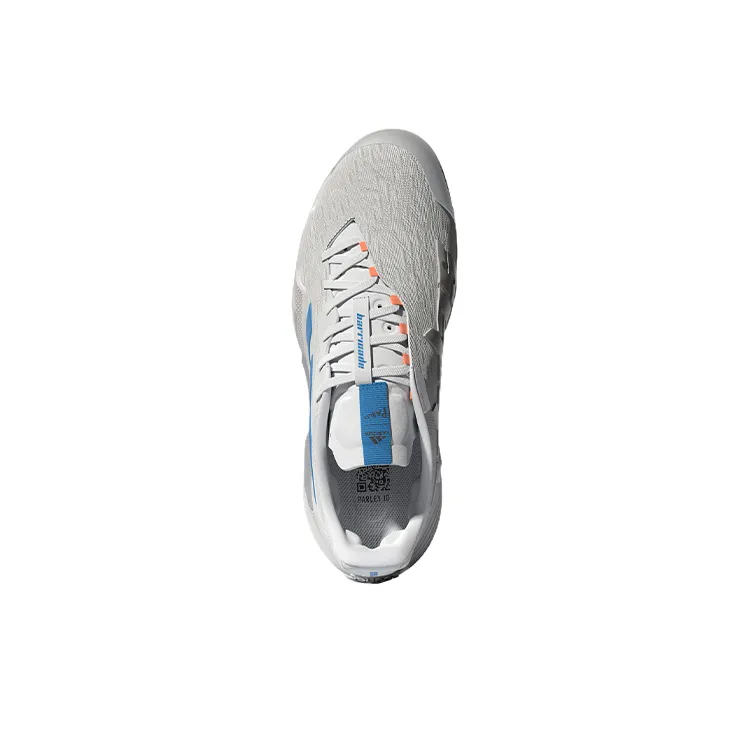 Adidas Barricade White Pulse Blue-4
