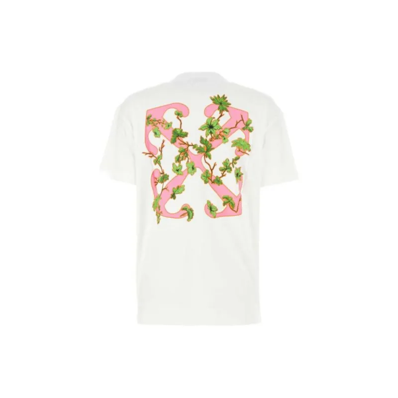 OFF WHITE Ramage Flower Arrow T Shirt-1