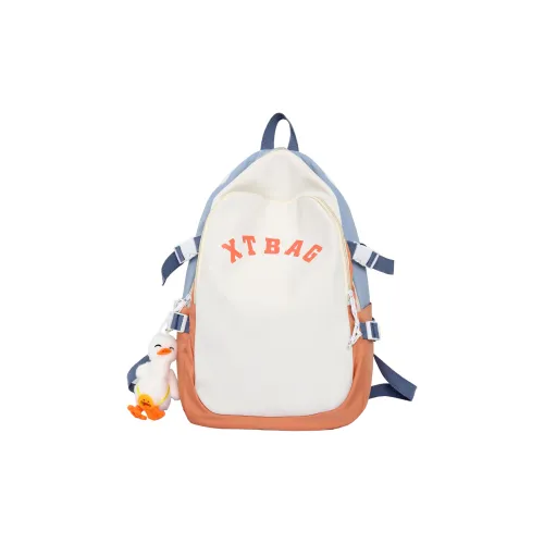 KAMLUI Nylon Backpack Backpack Student Backpack Regular Unisex Multicolor