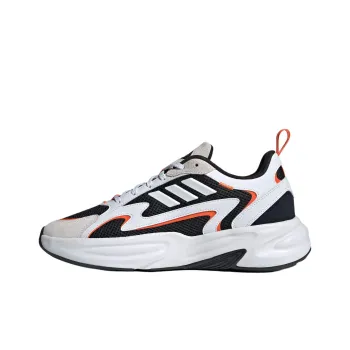 Adidas Ozwave Breathable Low Top Chunky Sneakers Unisex Black White Orange