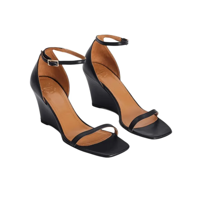 ATP Atelier Morcone Strap Sandals 7cm Women's Black-3