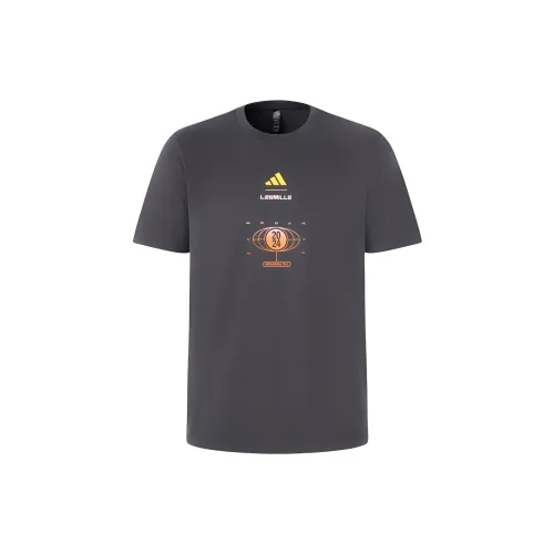 Les Mills X Adidas LES MILLS T-Shirts Unisex Carbon Black