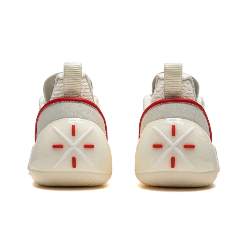 LINING All City 12 Encore Basketball Shoes Men Low Top Ecru-5