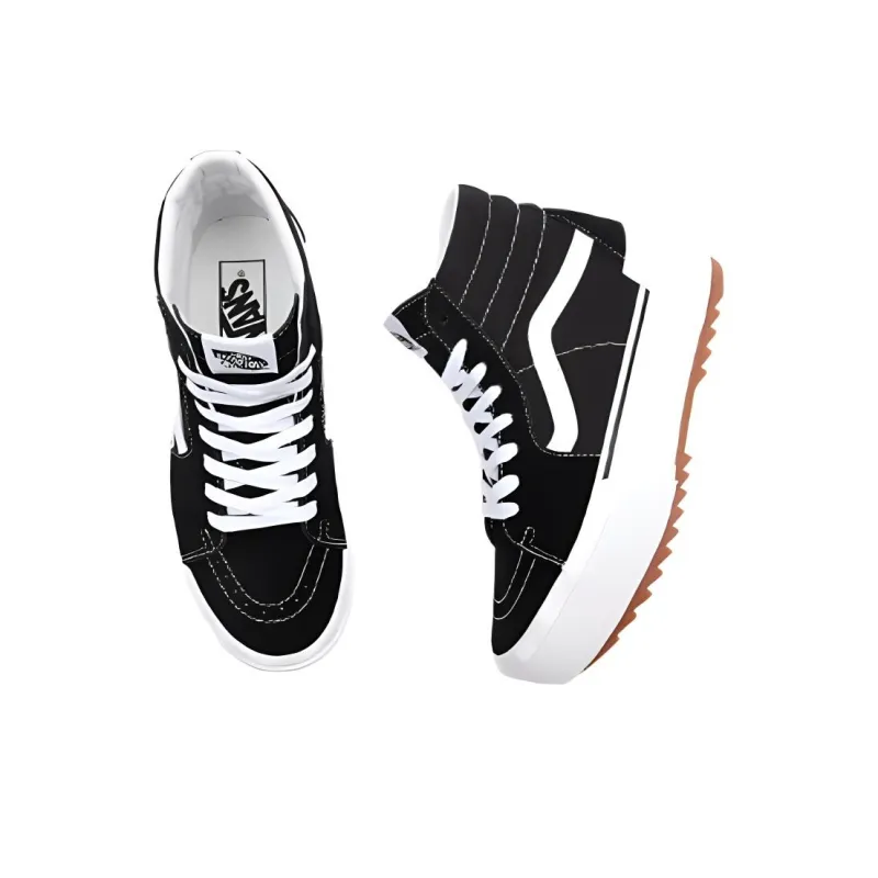 Vans Sk8 Hi Stacked 'Black White' Women's-3
