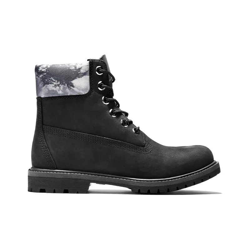 Timberland Premium 6 inch Waterproof Boot 'Cloudy Black Nubuck' Women's-1