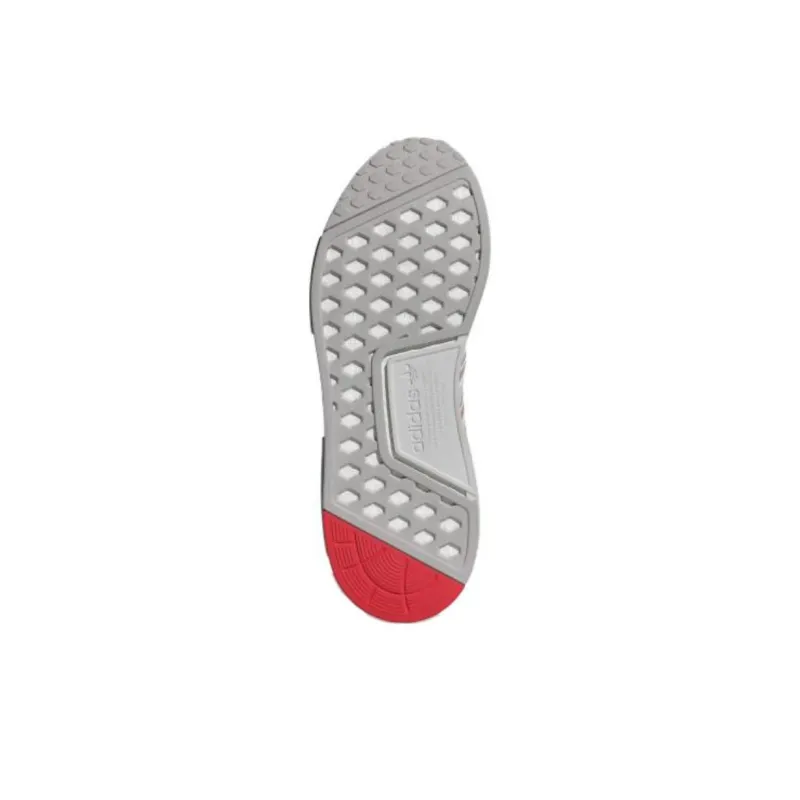 Adidas Nmd R1 Crystal White Better Scarlet-5