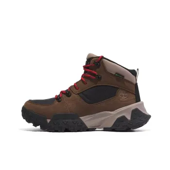 Timberland Motion Scramble Mid Lace Up Waterproof Hikers 'Dark Brown Nubuck'