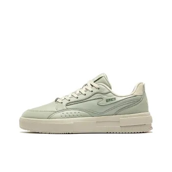 Erke Shocked Abrasion-Resistant Slip-Resistant Low-Top Skateboard Shoes Men's Stone Green Float Gray