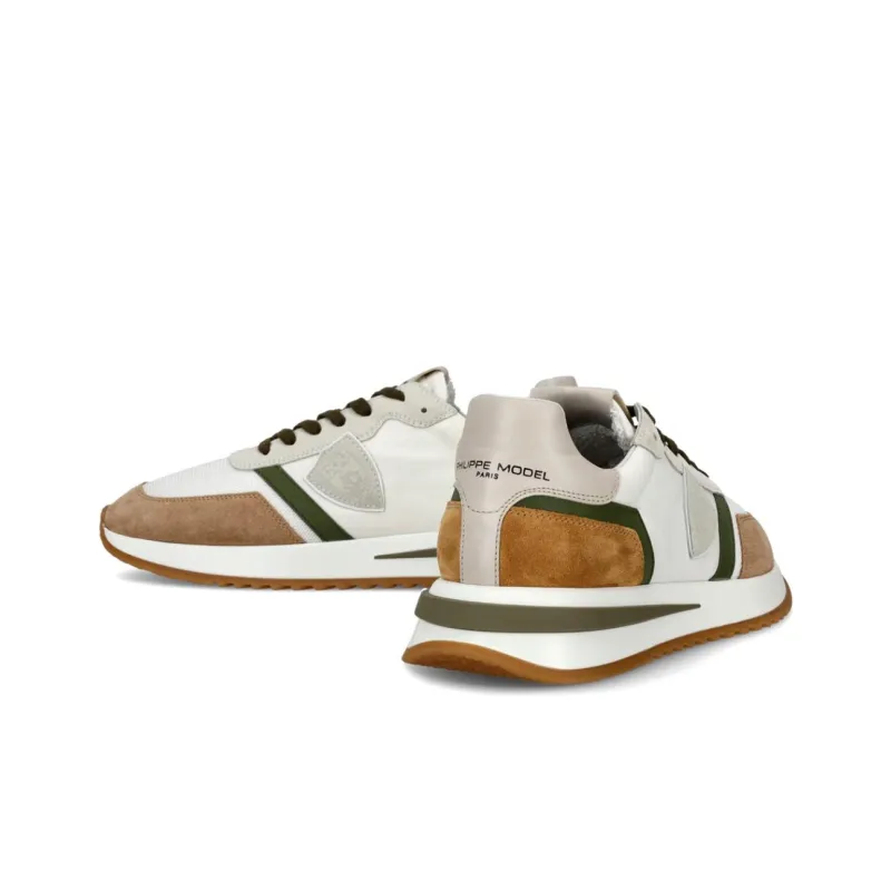 PHILIPPE MODEL Low Top Casual Shoes Men's Beige Umber-3