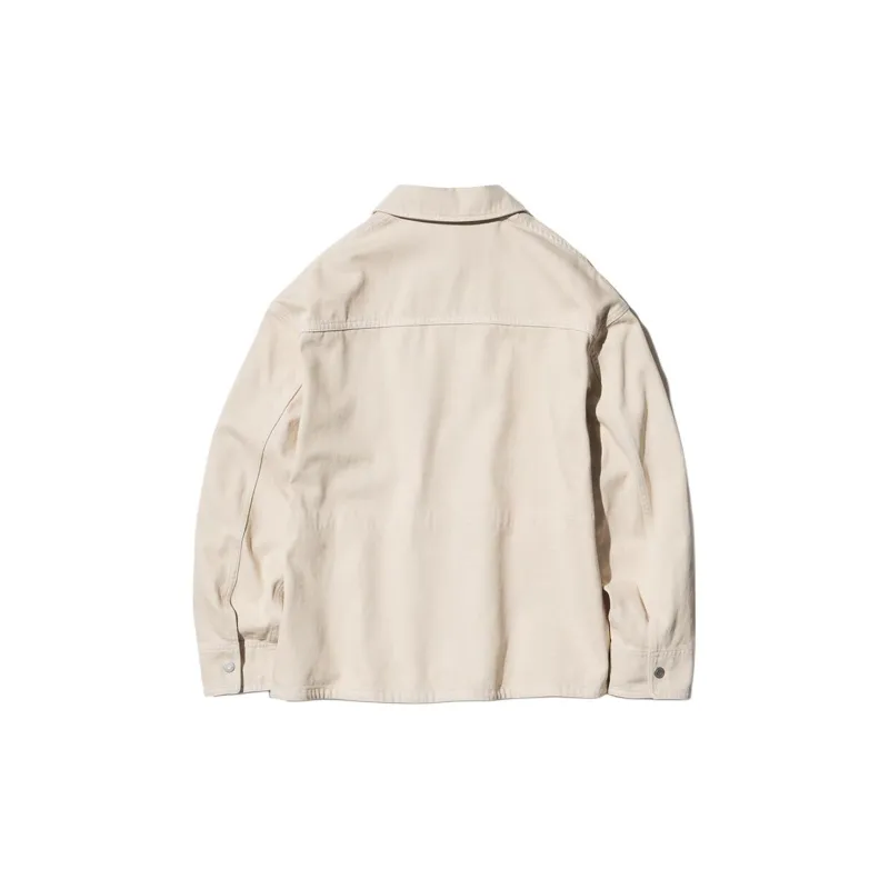 UNIQLO Denim Jacket Women's Beige-1