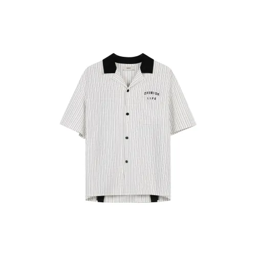 CHINISM Shirts Unisex White Stripes