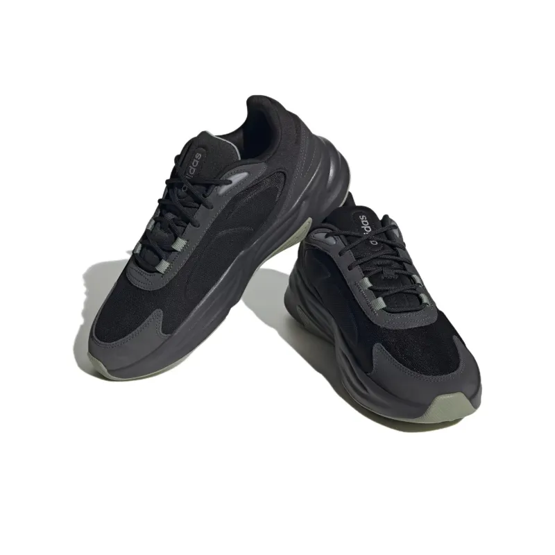 Adidas Anti-Slip Wear-Resistant Low-Top Casual Running Shoes Men's Black-2