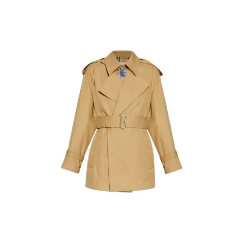 Burberry Trench Coats Women's Beige