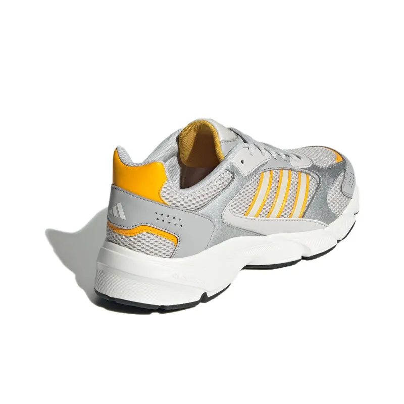 Adidas CRAZYCHAOS 2000 Anti Slip Wear Resistant Low Top Casual Running Shoes Unisex Silver Yellow-3