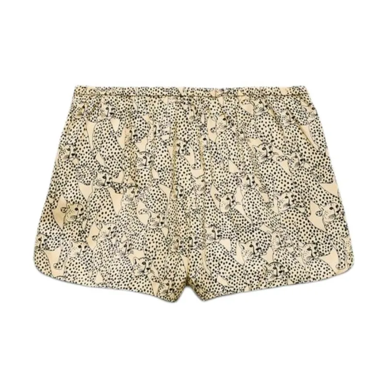 ZARA Casual Shorts Women's Beige Brown-1
