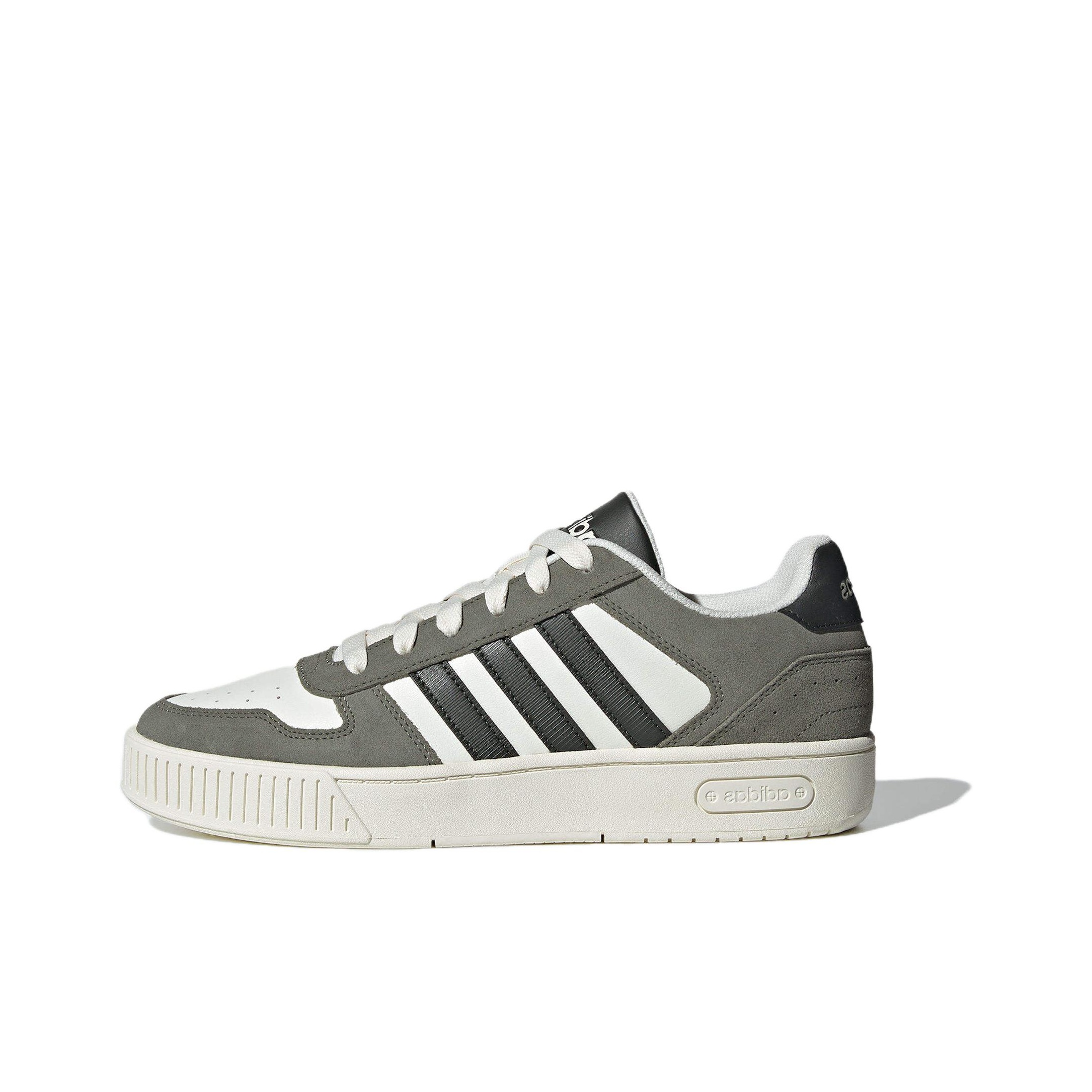 D Pad Adidas Neo Classic Grey Dark Green POIZON