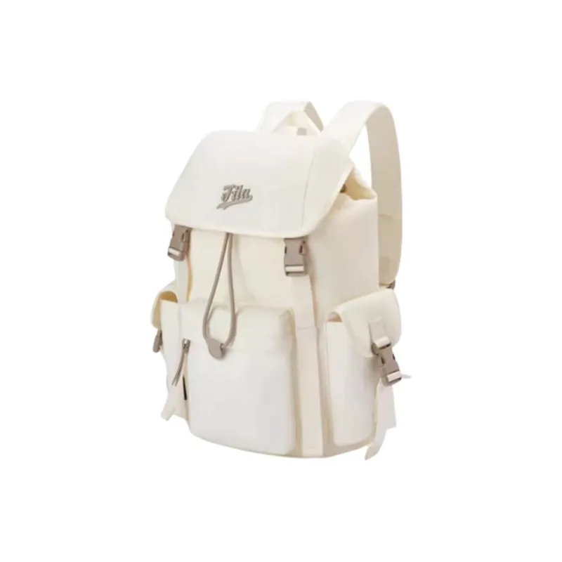 FILA FUSION Fabric Backpack Regular Unisex Snow White-2