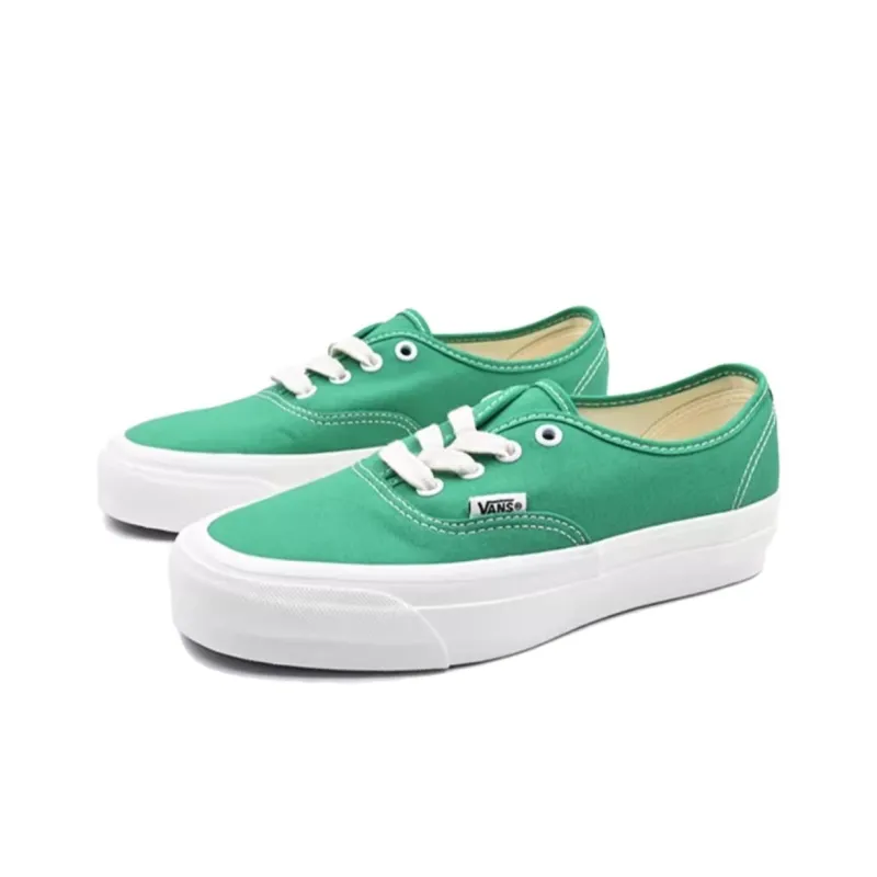 Vans MTE Authentic Reissue 44 Anti Slip Wear Resistant Low Top Casual Shoes Unisex White Green-2