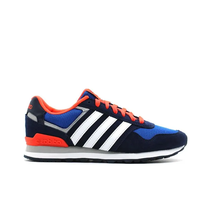 Adidas Neo 10K Anti-Slip Wear-Resistant Low-Top Casual Shoes Men's Navy-1