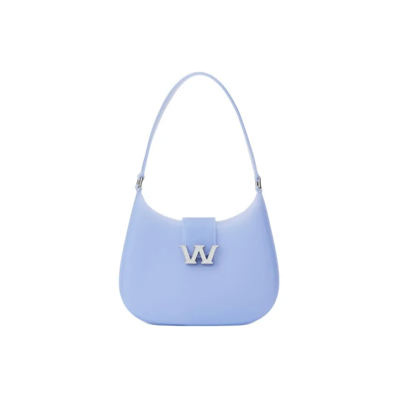 Alexander Wang W Legacy Polyvinyl Chloride Handbag Shoulder Bag Small Size Women's Blue-0