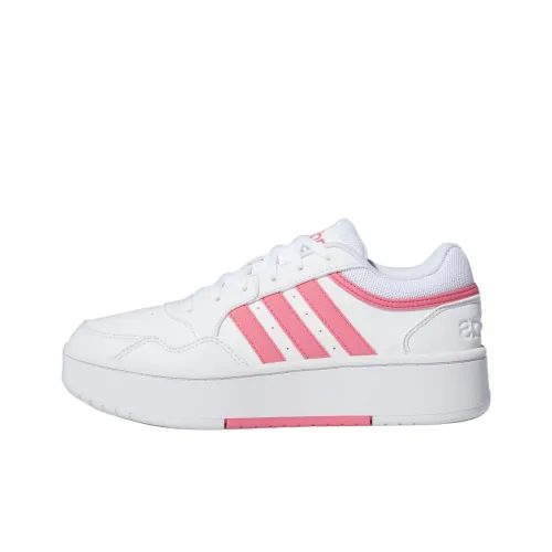 Adidas Women's Hoops 3.0 Bold Low 'White Pink Fusion'