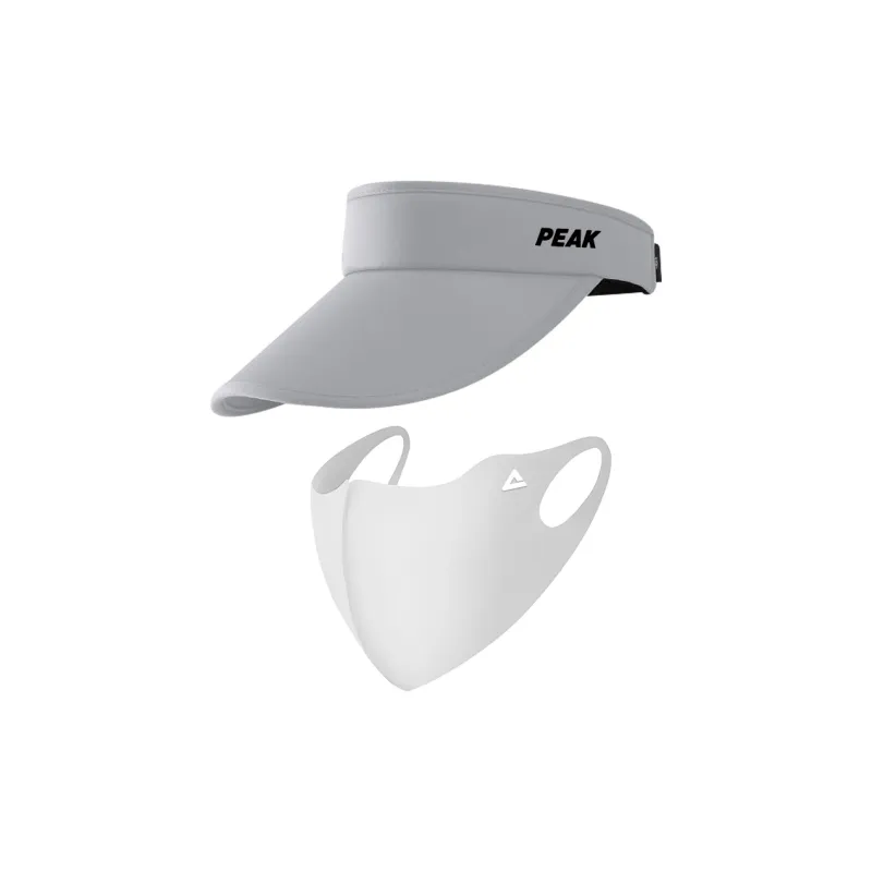 PEAK Double Layer Polyester PVC Sun Protection Hats Unisex Black, Dark Gray-15