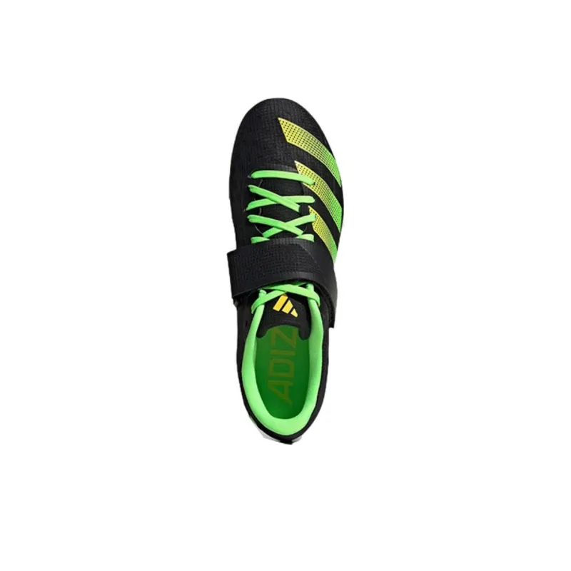 Adizero High Jump Adidas 'Black Solar Green'-4