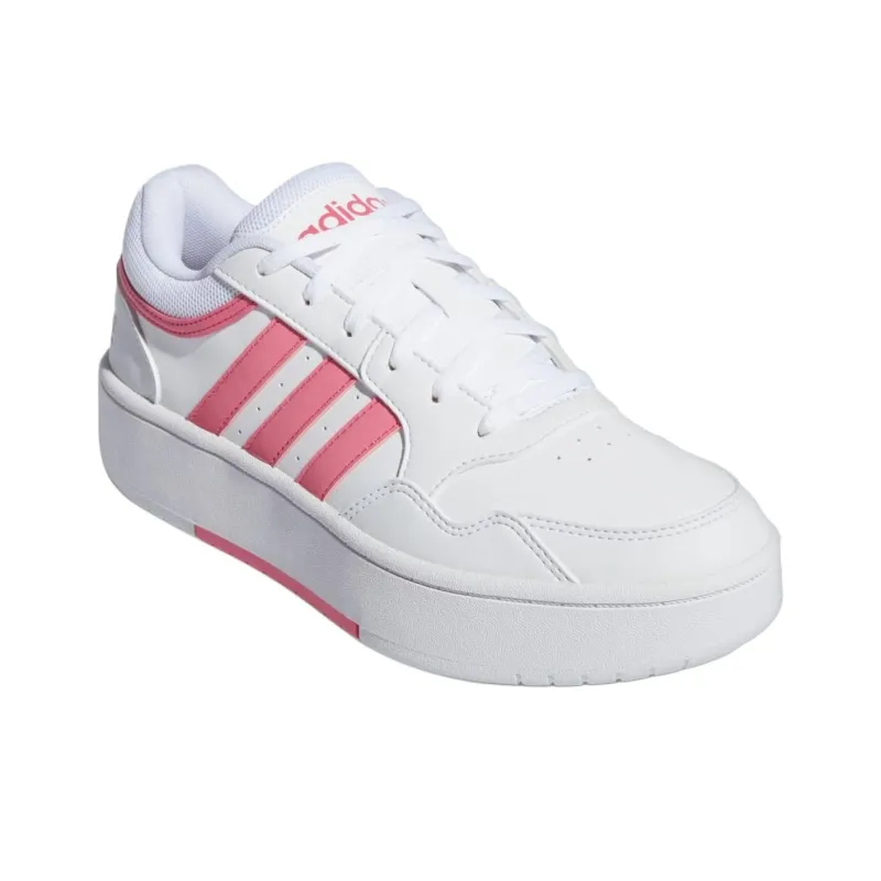 Adidas Hoops 3.0 Bold Cloud White Pink Fusion Women's-2