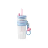 Dreamy Aurora Straw Cup-Glacier Blue