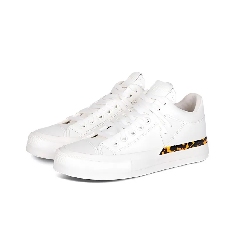 Converse Chuck Taylor All Star Anti Slip Wear Resistant Low Top Canvas Shoes Women's White-2