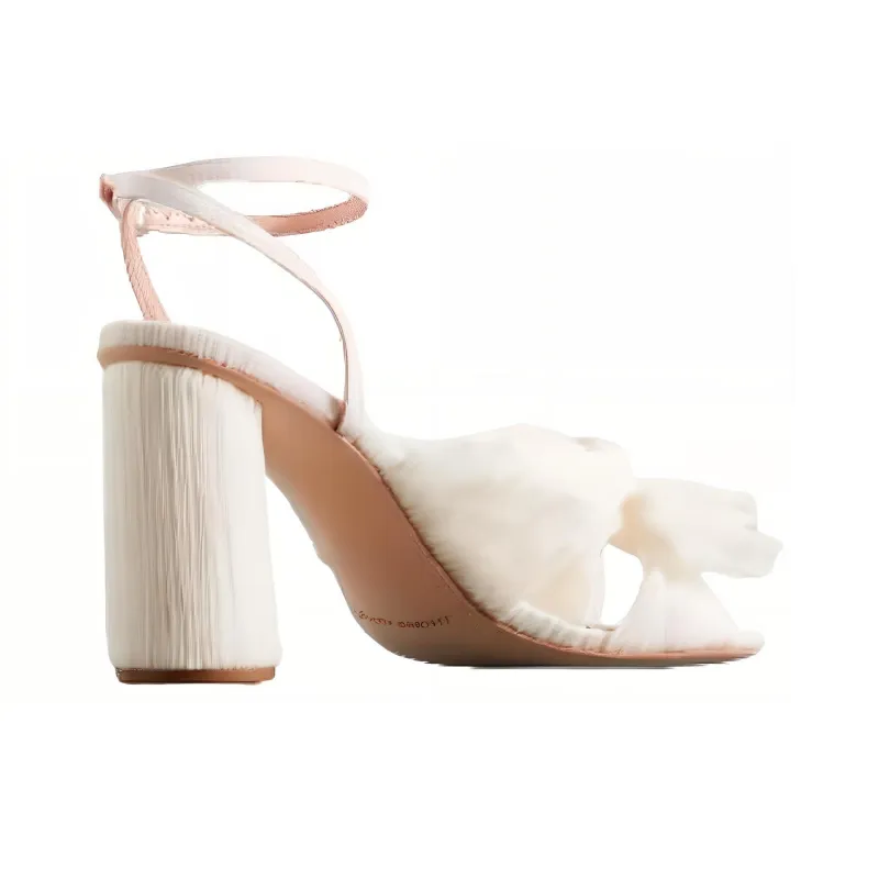 Loeffler Randall Camelia 90mm Bow-detail Sandals-3
