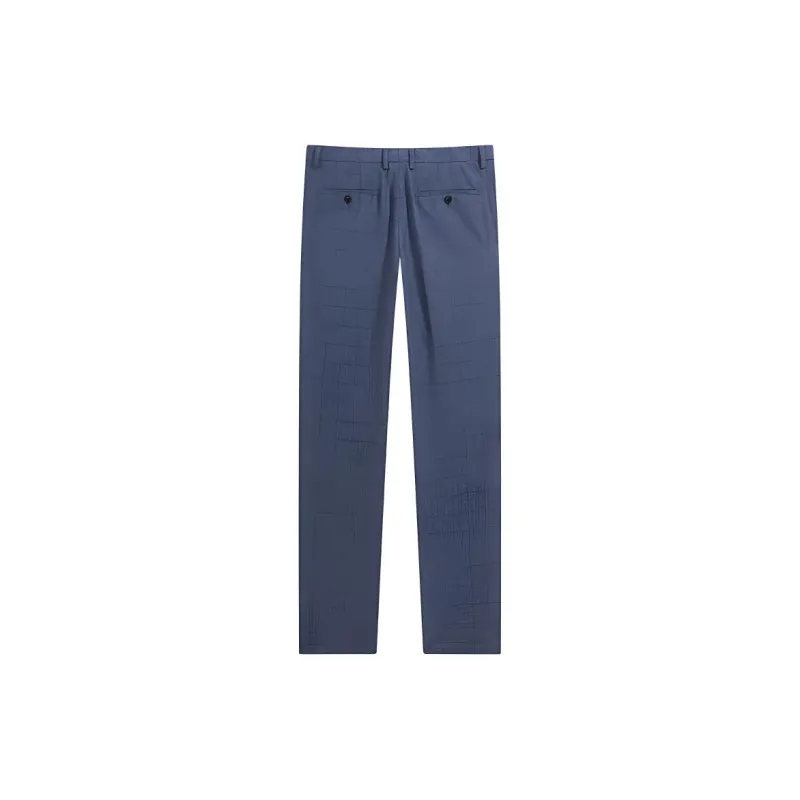 ZIOZIA Suit Trousers Men Blue-1