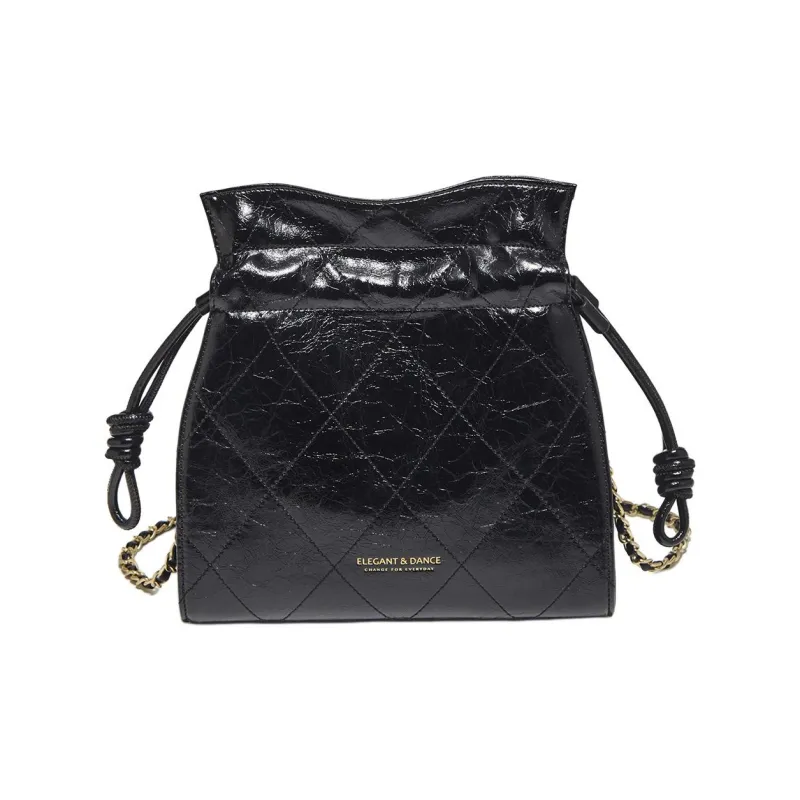Marino Orlandi Cow Split Leather Crossbody Bag, Shoulder Bag Women's Brown/Black-8