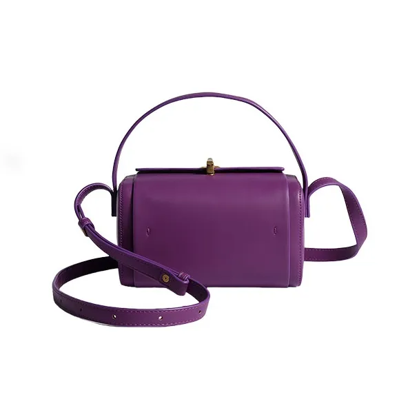 TTaG．baG Synthetic Leather Shoulder Bags Handbags Regular Women's Yellow/White/Light Purple/Black/Dark Purple-14